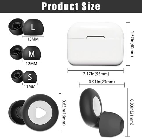 3Pairs Ear Caps Earplugs High Fidelity Hearing Protection,Concert Earplugs Low-Level Noise Reduction with Clear Speech for Sleep Noise Sensitivity Flights Concerts(Black White) in Kuwait