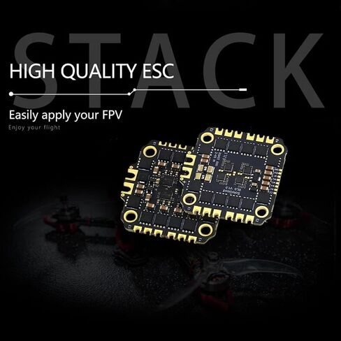 SoloGood F722 FPV وحدة تحكم الطيران كومة ICM42688P F722 وحدة تحكم الطيران مع 60A 4in1 ESC 30X30mm 2-6S لأجزاء طائرات بدون طيار FPV حرة in Saudi Arabia