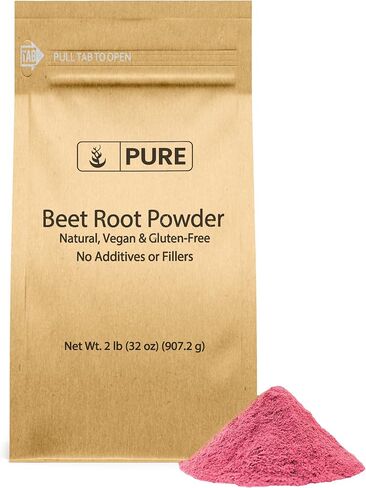 Pure Original Ingredients Beet Root Powder (1lb) Smoothies, Rich Color, Non-GMO, Folate in Saudi Arabia