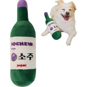 Jenjuki Sochew Soju Pet Toy with Squeaker (Strawberry) in Saudi Arabia