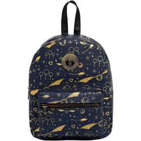 Harry Potter Navy & Gold Quidditch Mini Backpack in Kuwait