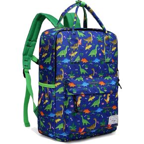 Kasqo Kids Backpack, Lightweight Toddler Backpack Children Bookbag for Preschool Kindergarten with Chest Strap