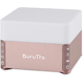 Burutta Sound Machine White Noise Machine with 39 Soothing Sounds and 30 Levels of Volume, which can Improve Sleep. Portable Noise Machine for Baby and Adults (Silver) in Kuwait