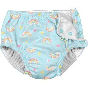 اي بلاي. حفاضات سباحة قابلة لاعادة الاستخدام من سناب | لا حاجة الى حفاضات اخرى، حماية من الاشعة فوق البنفسجية 50+, اكوا رينبو in Kuwait