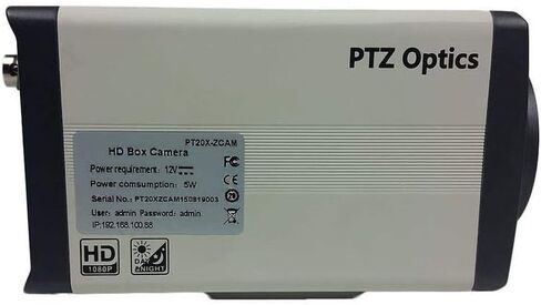 كاميرات البث PTZOptics SDI كاميرات الصندوق الثابت 1080P الداخلية (عدسة متغيرة (4X) NDI) in Kuwait