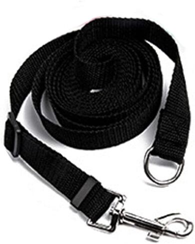 Drema Black Durable Nylon Dog Training Leash,Dog/Puppy Obedience Recall Training Agility Lead-10 ft 20 ft, Training Leash, Play, Safety, Camping,or Backyard (10ft) in Kuwait