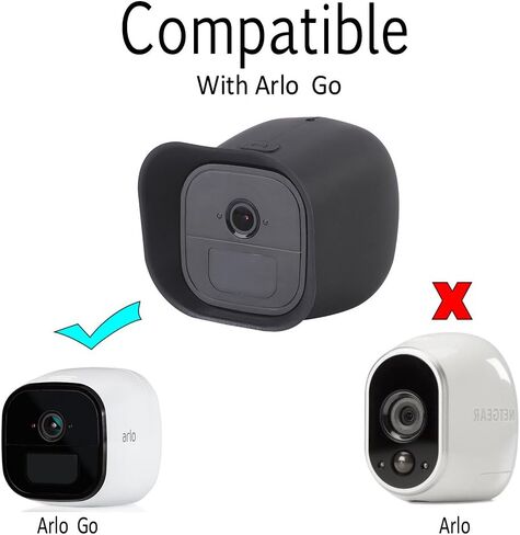 جلود واقية لـ Arlo Go من HOLACA 2 Pack غطاء حافظة من السيليكون لكاميرا Arlo Go Mobile HD اللاسلكية المجانية Arlo Go Smart Security (2 Pack Case) in Kuwait
