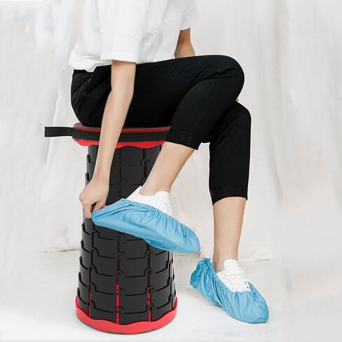 مقعد تخييم تلسكوبي محمول مطور 2023 من ايه الفيل، مقاعد قابلة للطي والسحب للتخييم والصيد والمشي لمسافات طويلة والسفر والشواء والاماكن الداخلية والخارجية in Kuwait