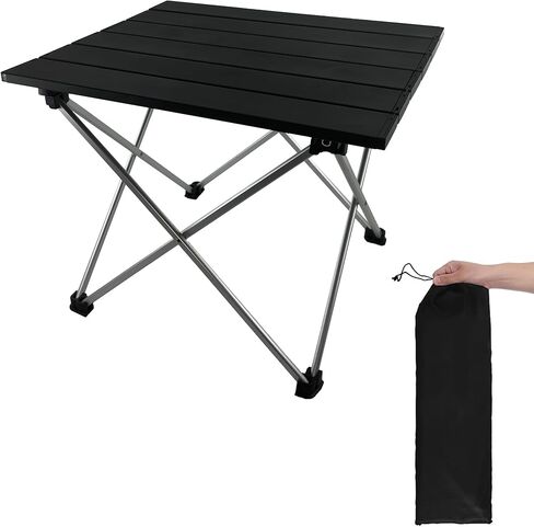 طاولة تخييم قابلة للطي من توكينكوكو، طاولة جانبية قابلة للطي، طاولة شاطئ الومنيوم خفيفة الوزن، طاولة خيمة، طاولات تخييم قابلة للطي مع شنطة حمل للتخييم في الهواء الطلق والمشي لمسافات طويلة والنزهات in Kuwait