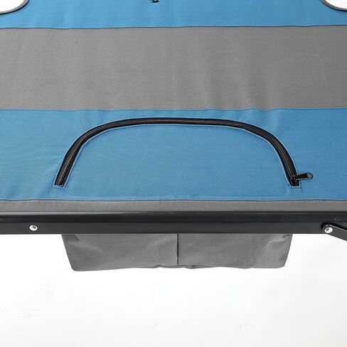 طاولة قابلة للطي محمولة شديدة التحمل مقاس 51 بوصة من ARROWHEAD، 8 حاملات أكواب، مبرد متكامل، حقيبتين للتخزين الجانبيين، لا يوجد سطح مترهل، حقيبة حمل، إطار فولاذي، قماش 600D عالي الجودة، دعم في الولايات المتحدة الأمريكية in Kuwait