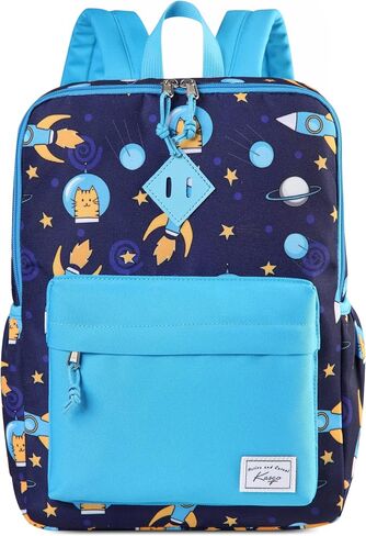 Kasqo Kids Backpack, Lightweight Toddler Backpack Children Bookbag for Preschool Kindergarten with Chest Strap in Saudi Arabia