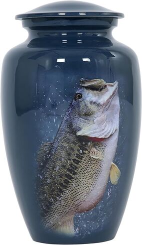 ذكريات محبة لحرق جثث الأسماك للرماد | مشاركة لتذكر الجرار التذكارية المفقودة لشخص عزيز عليك مع حقيبة مخملية in Kuwait