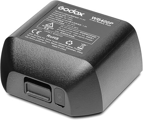 GODOX WB400P for AD400 Pro Battery Replacement, 2600mAh 21.6V Li-ion Battery Pack AD400Pro Flash Strobe Speedlite Speedlight in Saudi Arabia