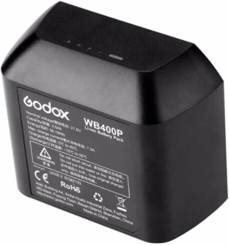 GODOX WB400P for AD400 Pro Battery Replacement, 2600mAh 21.6V Li-ion Battery Pack AD400Pro Flash Strobe Speedlite Speedlight in Saudi Arabia