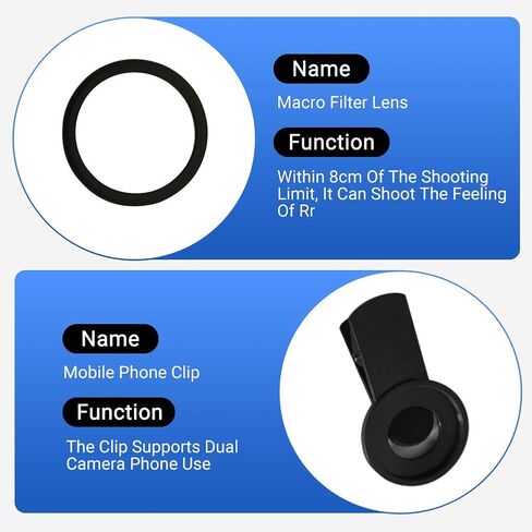 EECOO عدسة مجموعة فلاتر أصفر برتقالي ماكرو عرض عدسة مياه البحر خزان الأسماك المرجان اسطوانة عدسة التصوير مع مرشح ماكرو in Kuwait