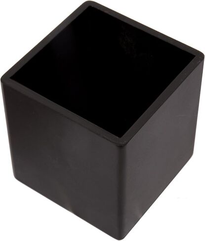Truu Design CTG, Collection, Celeste Wood, 4 x 4.25 x 4 inches, Black Storage Box in Kuwait