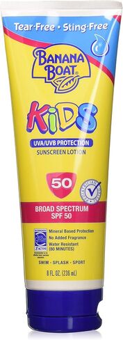 بانانا بوت لوشن واقي من الشمس للاطفال لا يسبب الدموع بعامل وقاية من اشعة الشمس 50، 8 اونصة in Kuwait