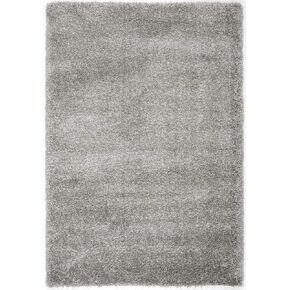 SAFAVIEH California Shag Collection Area Rug - 5'3" x 7'6", Silver, Non-Shedding & Easy Care, 2-inch Thick Ideal for High Traffic Areas in Living Room, Bedroom (SG151-7575) in Saudi Arabia