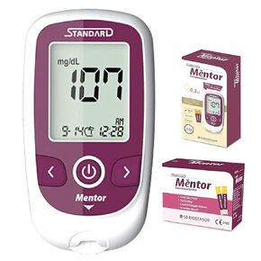 codefree STANDARD Mentor Digital Blood Glucose monitor with 10 strips in Saudi Arabia