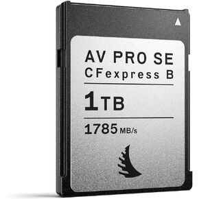 Angelbird - AV PRO CFexpress B SE - 1 تيرابايت - بطاقة ذاكرة CFexpress Type B - سعة شاملة - لإنتاج محتوى الفيديو والصور المتقدم - ما يصل إلى 12K+ RAW in Saudi Arabia