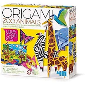 صندوق حلية كريستال 4M من Little Craft Kits، اصنع صندوق حلية خاص بك على شكل قلب مغطى بخرز كريستالي ملون، للأعمار من 5 سنوات فما فوق