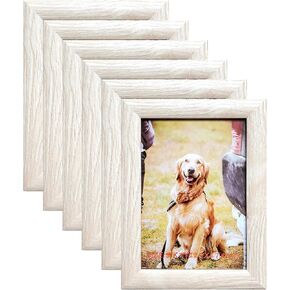 مجموعة إطارات صور Licorn مقاس 5x7 مكونة من 6 قطع، عرض 4x6 مع حصيرة أو 5x7 بدون حصيرة، مصنوعة من زجاج حقيقي عالي الدقة للتركيب على الحائط والطاولة، للكلب in Kuwait