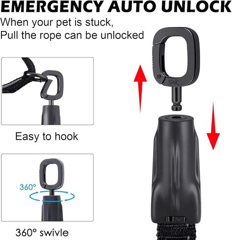 Dog Leash(Black) in Kuwait