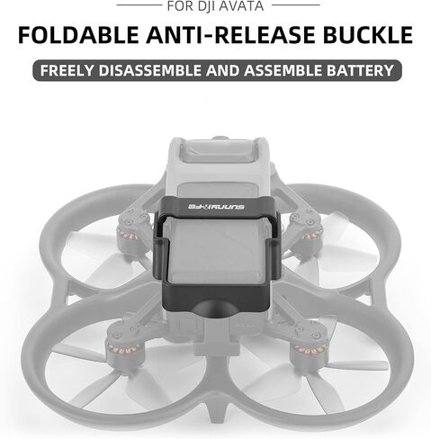 BTG Battery Buckle Protector Frame Anti-Release Buckle for DJI Avata Drone Accessories Parts in Saudi Arabia