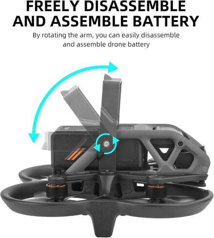 BTG Battery Buckle Protector Frame Anti-Release Buckle for DJI Avata Drone Accessories Parts in Saudi Arabia