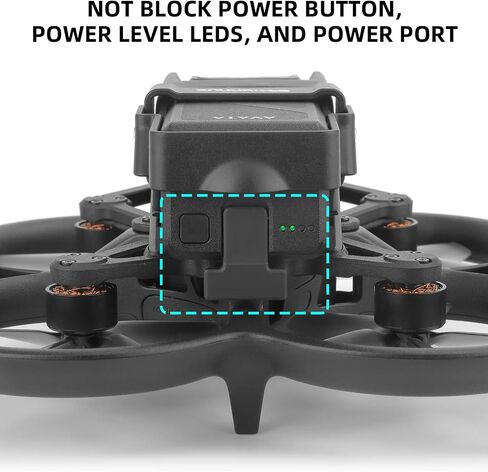 BTG Battery Buckle Protector Frame Anti-Release Buckle for DJI Avata Drone Accessories Parts in Saudi Arabia