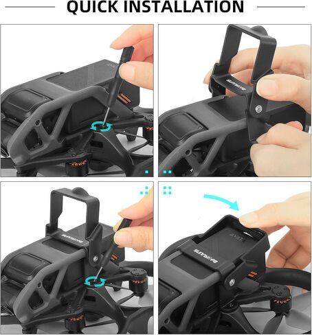 BTG Battery Buckle Protector Frame Anti-Release Buckle for DJI Avata Drone Accessories Parts in Saudi Arabia