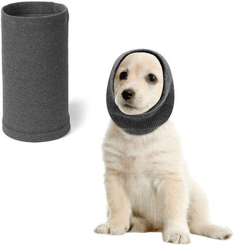 غطاء أذن شتوي للكلاب من LESYPET، غطاء أذن مهدئ للكلب، غطاء رأس لآذان القطط الهادئة لتخفيف القلق، حماية من الضوضاء، التزيين، مقاس صغير in Kuwait