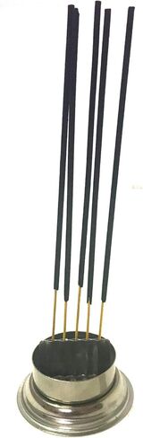 حامل البخور عصا حامل البخور الفولاذ المقاوم للصدأ حامل البخور حامل أجراباتي الصلب حامل البخور حامل مبخرة بوجا ملحق برج حامل الطاقة الإيجابية in Kuwait