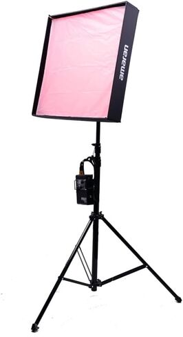 بساط LED مرن ثنائي اللون ابوتشر Amaran F21x بقدرة 100 واط من يو اس ستوك مع شبكة خلية النحل CRI 95+ CCT 2500K الى 7500K يدعم التحكم في تطبيق Sidus Link مدمج 9 اضاءة اف اكس in Saudi Arabia