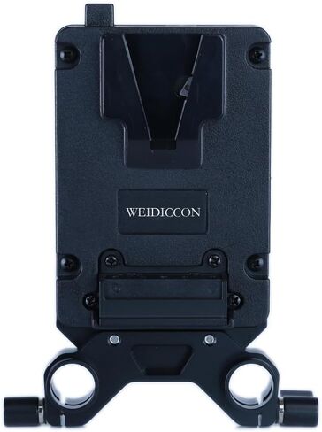 لوحة بطارية WEIDICCON Mini V-Mount، 2X مخرج D-Tap in Saudi Arabia