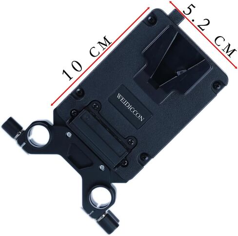 لوحة بطارية WEIDICCON Mini V-Mount، 2X مخرج D-Tap in Saudi Arabia