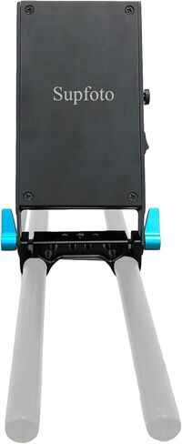 لوحة بطارية Supfoto V-Mount 15 مم، مزود طاقة بقاعدة تثبيت على شكل V مع D-Tap ومخرج USB، بطارية دمية DMW-BLF19 لكاميرات باناسونيك GH3/GH4/GH5/GH5S in Kuwait