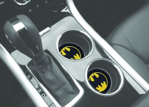 Plasticolor 001960R01 Batman Auto Car Truck SUV Cup Holder Coaster 2-Pack in Saudi Arabia