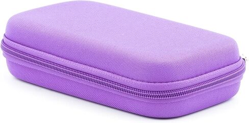 Aroma Outfitters Essential Oil Carrying Case. Premium Storage Protection & Organizer for Roller Bottles. Carry Case Protects up to 14 Roller Balls and Sample Drams - Perfect for Travel (Purple) in Kuwait