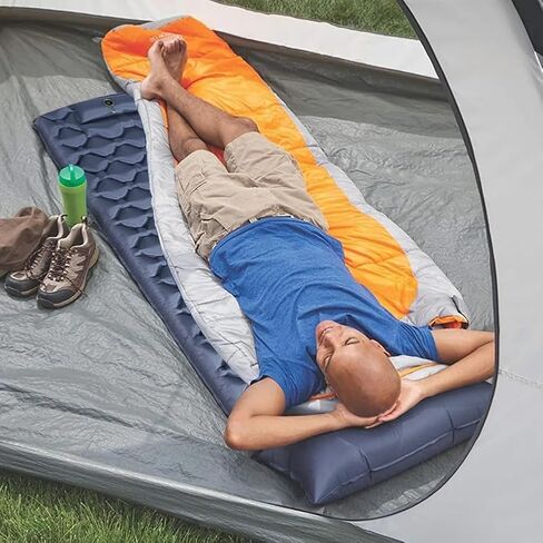 Ukontagood 2 Pack Sleeping Pad Ultralight Inflatable Sleeping Pad for Camping & Hiking, Self-Inflating Extra-Thick Airpad for Outdoor, Backpacking (Navy Blue) in Kuwait