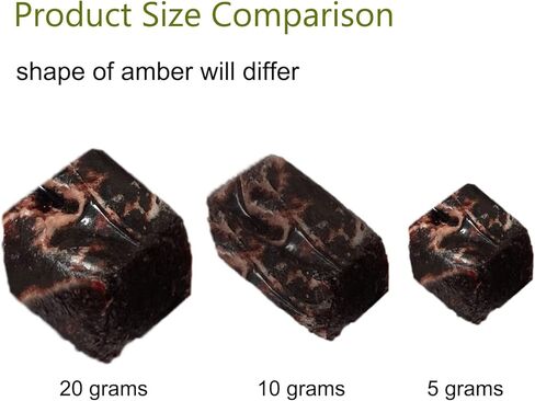 4 * 0.17(oz) Indian Incense Natural Solid Rare Amber Incense (Sandalwood +Patchouli+Nag Champa+Amber Incense) in Kuwait