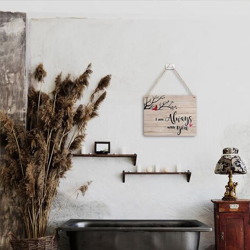 Memorial Gifts Sympathy Gift Farmhouse Red Bird Decor Vintage Wall Hanging Decor for Home Man Cave Garage Memorial Ceremony Reception Remembrance Bereavement Gifts Wood Sign for Front Door Porch in Kuwait