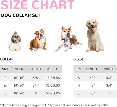 Pawhuggies Blue Dog Collar and Leash Set, Breathable Bamboo Fiber Adjustable Dog Collar and 4Ft Dog Leash for Small Dog Daily Walking in Kuwait