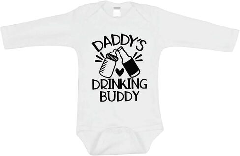 Bump and Beyond Designs Funny Baby Boy Father's Day Gift, Daddy's Drinking Buddy in Saudi Arabia