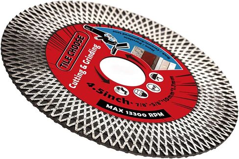 Solidure 4.5" Tile Saw Blade,Grinding Tile Blade for Cutting and Grinding Porcelain Tile Granite Marble in Kuwait