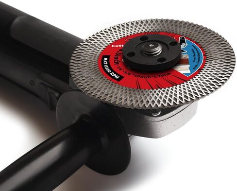 Solidure 4.5" Tile Saw Blade,Grinding Tile Blade for Cutting and Grinding Porcelain Tile Granite Marble in Kuwait