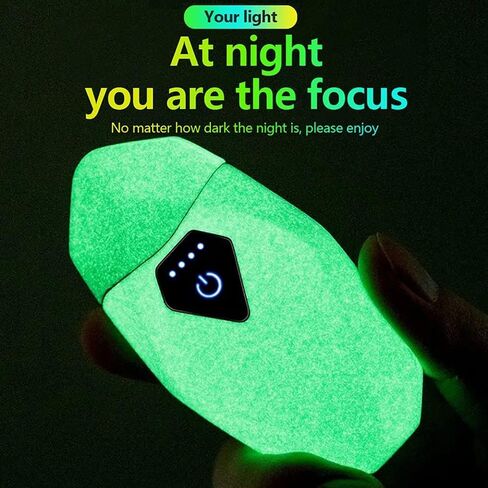 ولاعة بلازما SKRFIRE ولاعة كهربائية عديمة اللهب، ولاعة كهربائية قابلة لإعادة الشحن، ولاعة USB مقاومة للرياح، مفتاح لمس، مظهر أنيق، هدية جميلة (أبيض مضيء) in Kuwait