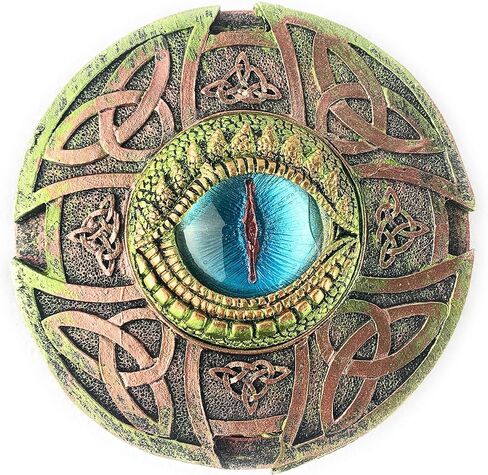 صندوق تمثال تنين من اينت ات نايس، صندوق تنين قابل للتجميع، ديكور خيالي من العصور الوسطى لهواة جمع التنين، صندوق حلي، فضي، 4.5 (طول) × 3.25 (عرض) × 4 (ارتفاع) in Kuwait