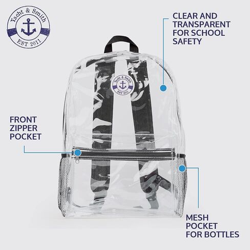 Yacht & Smith 48 Pack Backpack, Bulk 17 inch Lightweight Outdoor Travel Gym Corporate Events Bag in Saudi Arabia