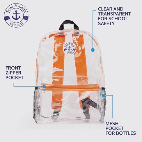Yacht & Smith 48 Pack Backpack, Bulk 17 inch Lightweight Outdoor Travel Gym Corporate Events Bag in Saudi Arabia